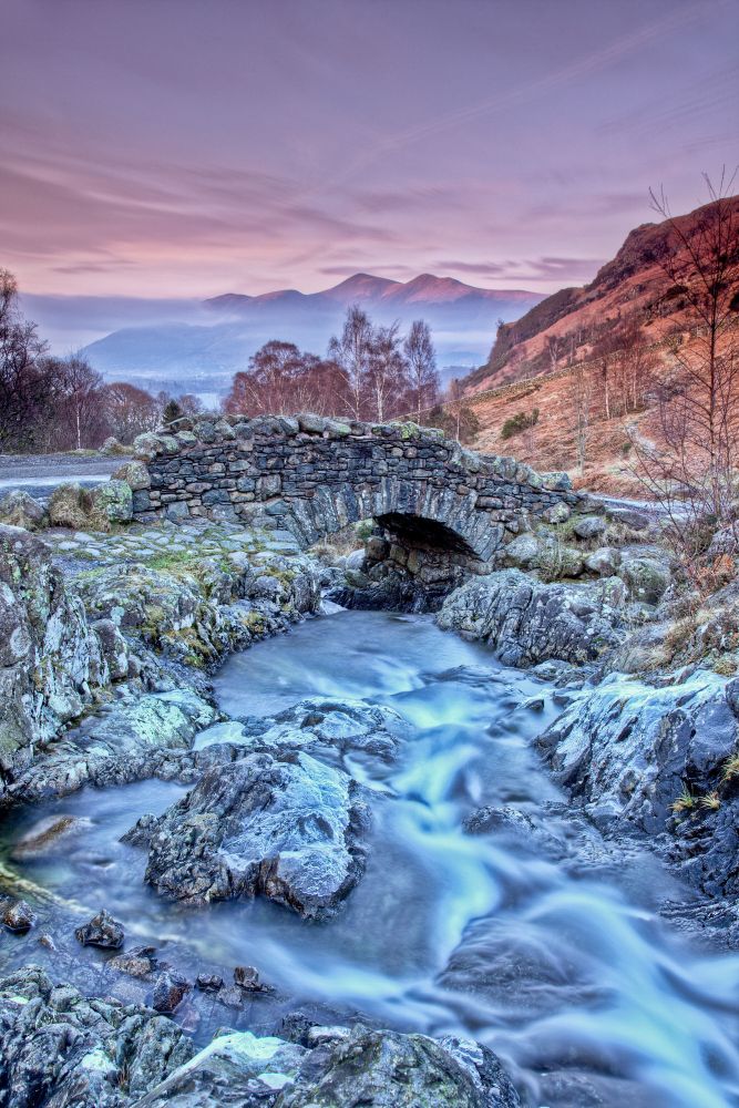  Twiliight at Ashness Bridge one late December afternoon.