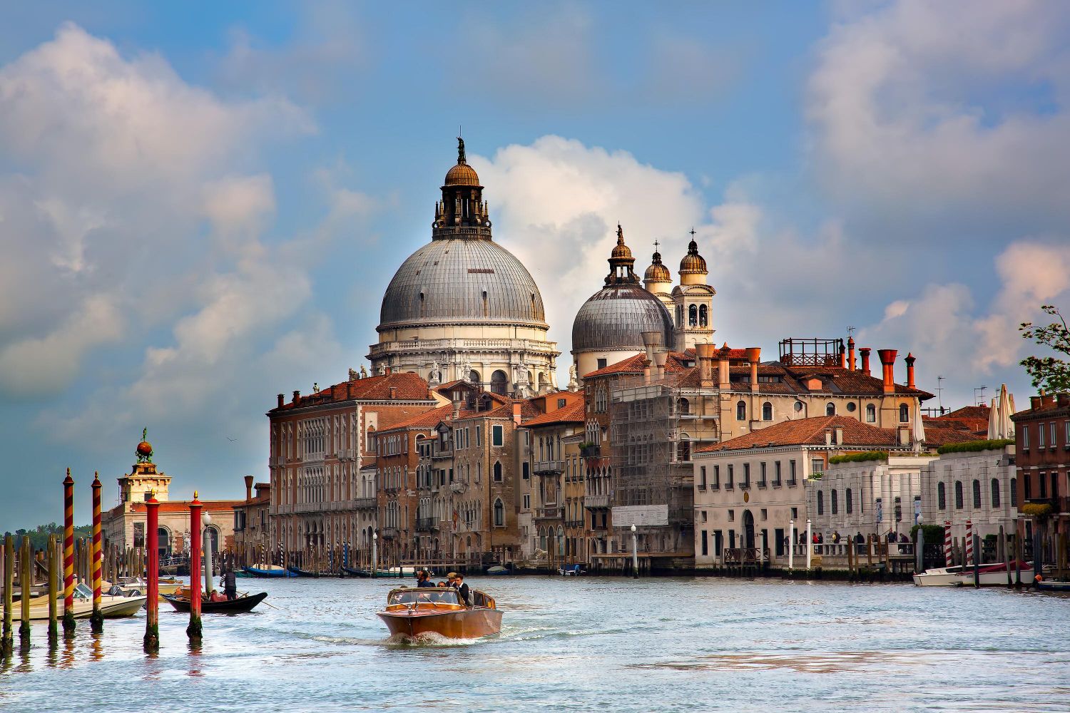 Santa Maria della Salute, Grand Canal,  Venice