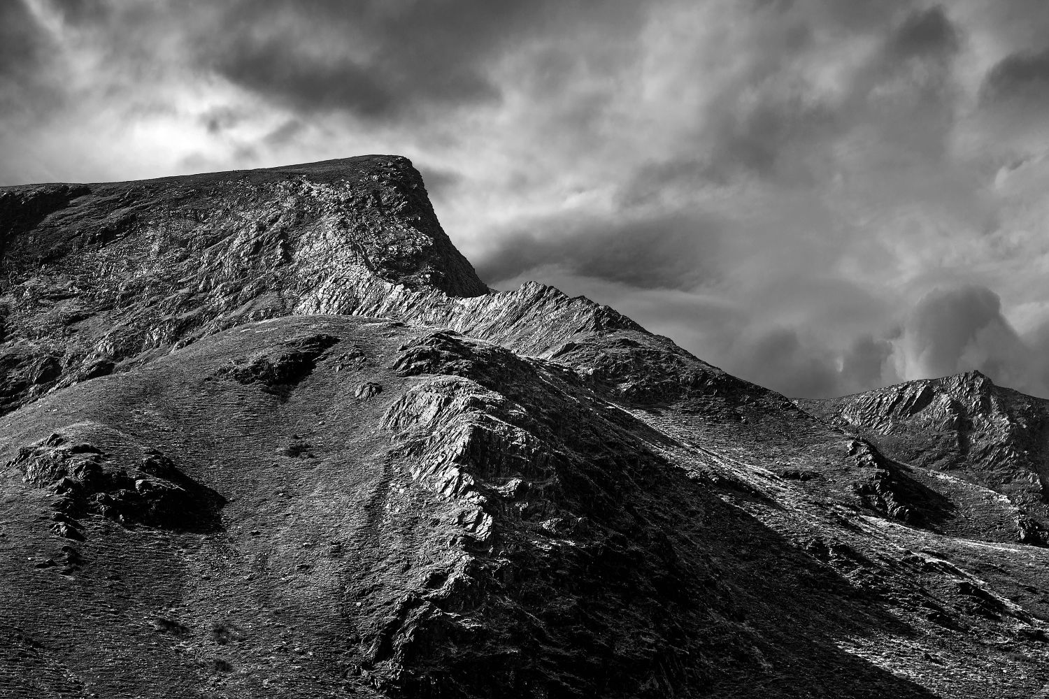 Foule Crag and Blencathra by Martin Lawrence