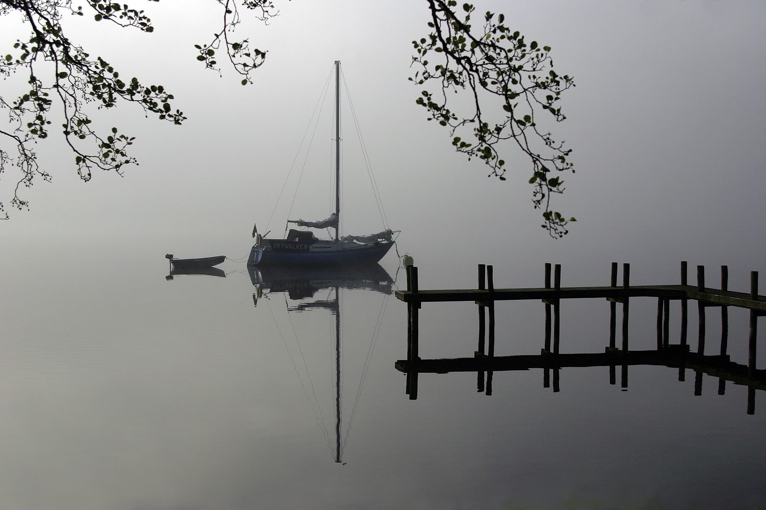 Mirror Reflections at Dawn on Ullswater