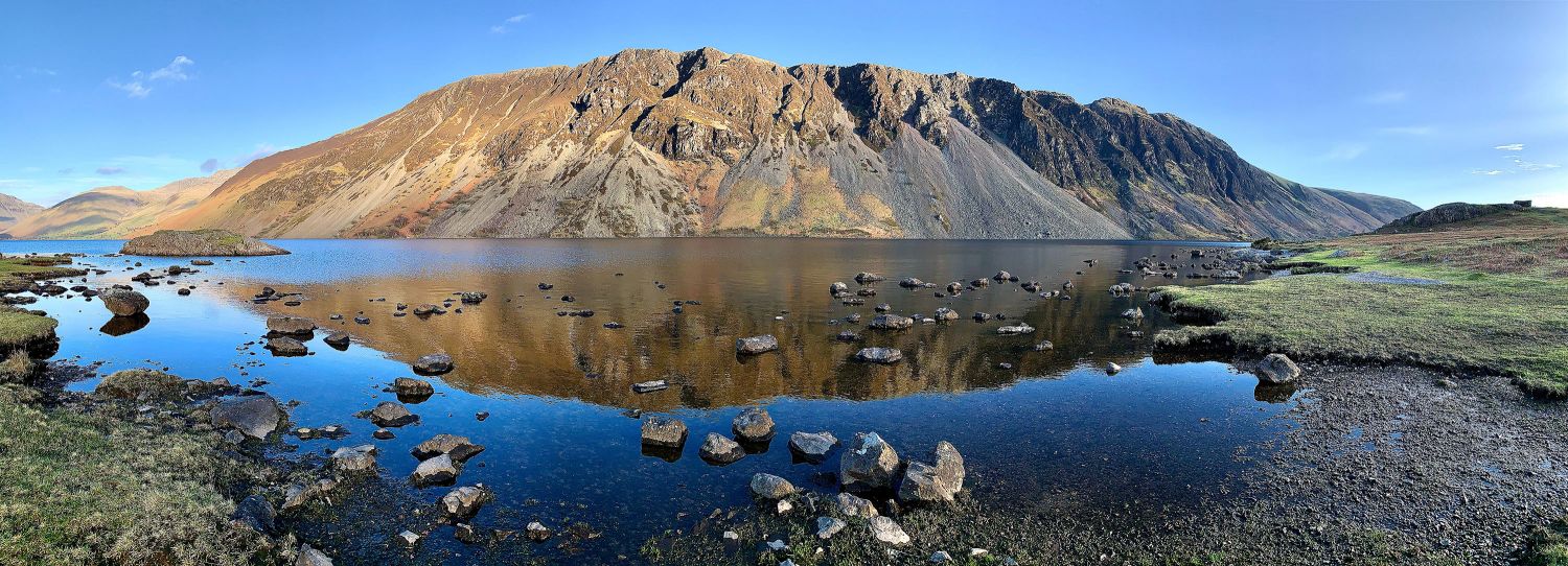 The Wastwater Screes by Martin Lawrence