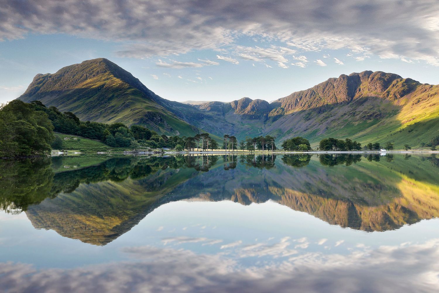 Morning Light over Buttermere by Landscape Photographer Martin Lawrence