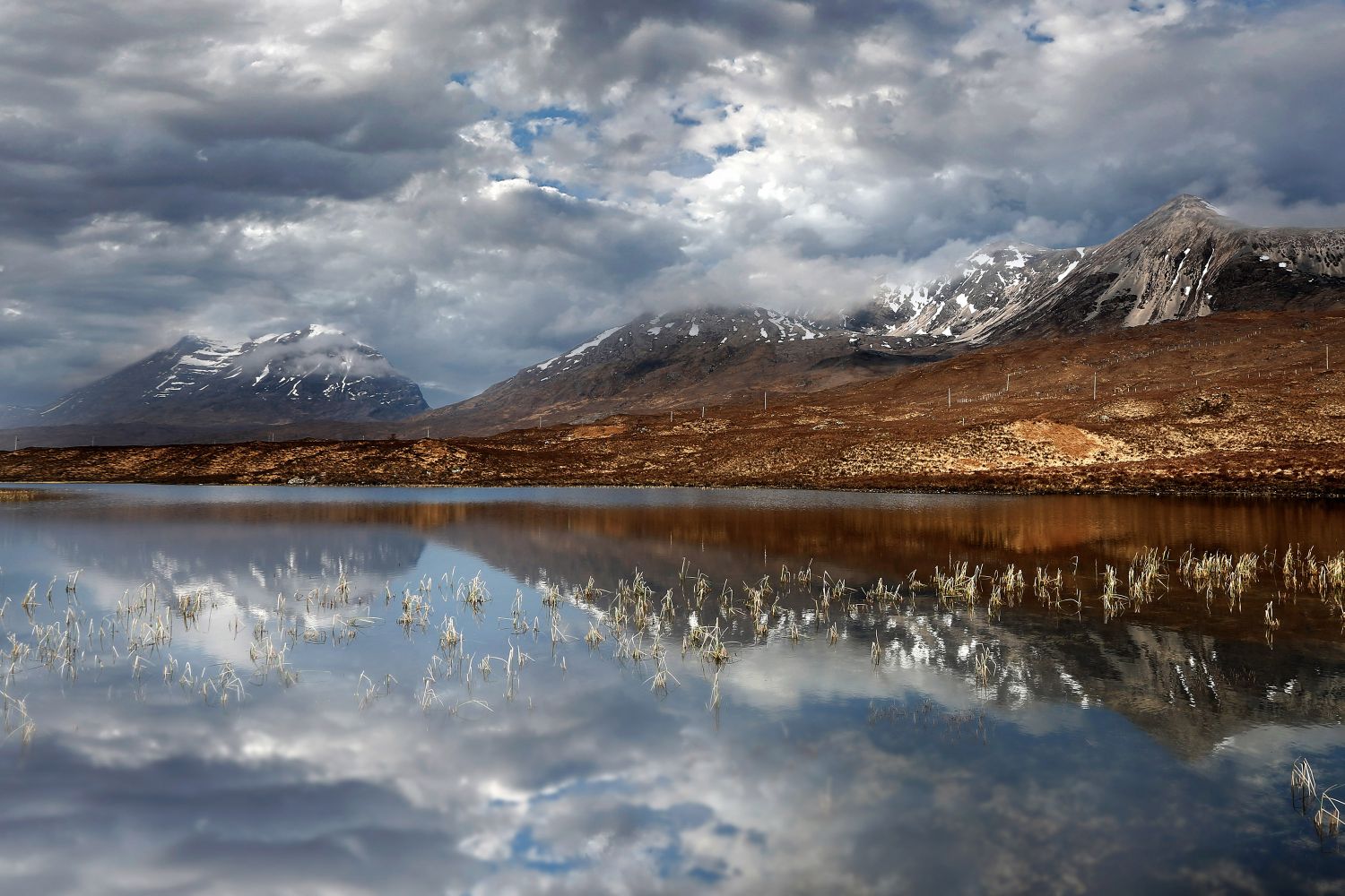 Loch Clair and Beinn Eighe Torridon by Martin Lawrence