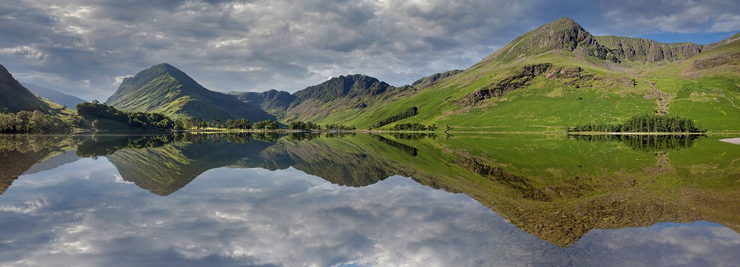 Beautiful Buttermere Lake in the English Lake District by Martin Lawrence