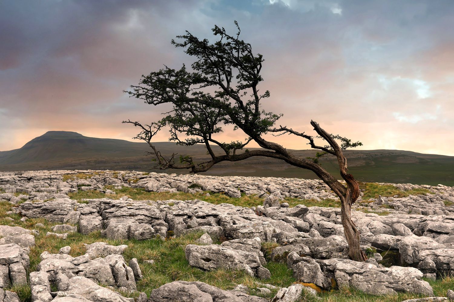 Twistleton Scar by Landscape Photographer Martin Lawrence