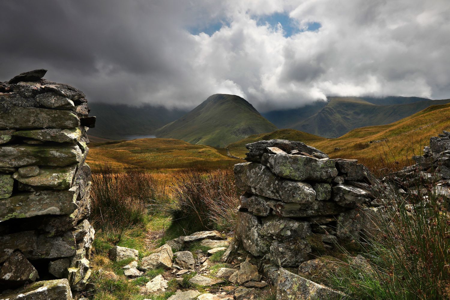 Gray Crag and Hayeswater from Brock Crags by Martin Lawrence