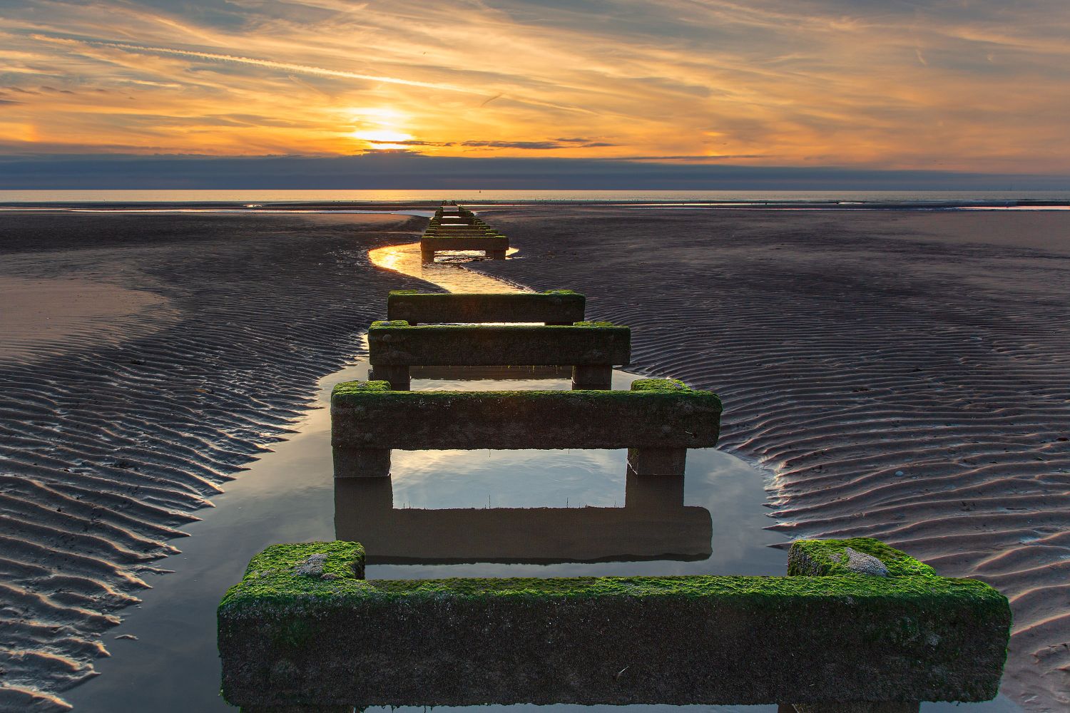 Out to sea along the North West coast by Landscape Photographer Martin Lawrence