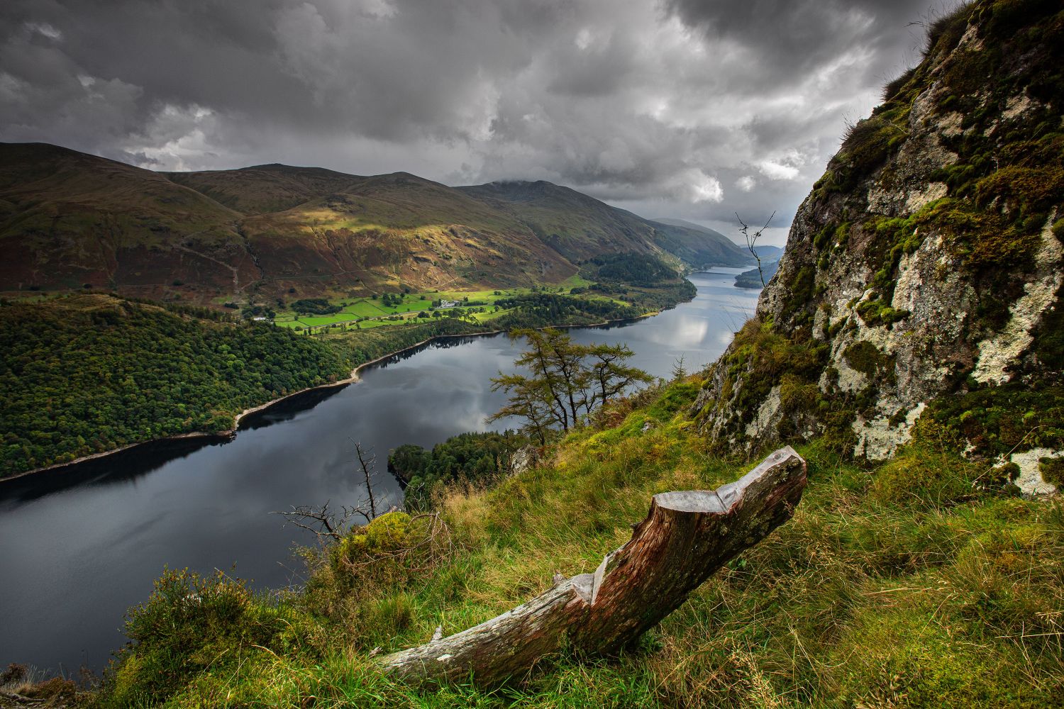 Approaching storm over Thirlmere by Martin Lawrence