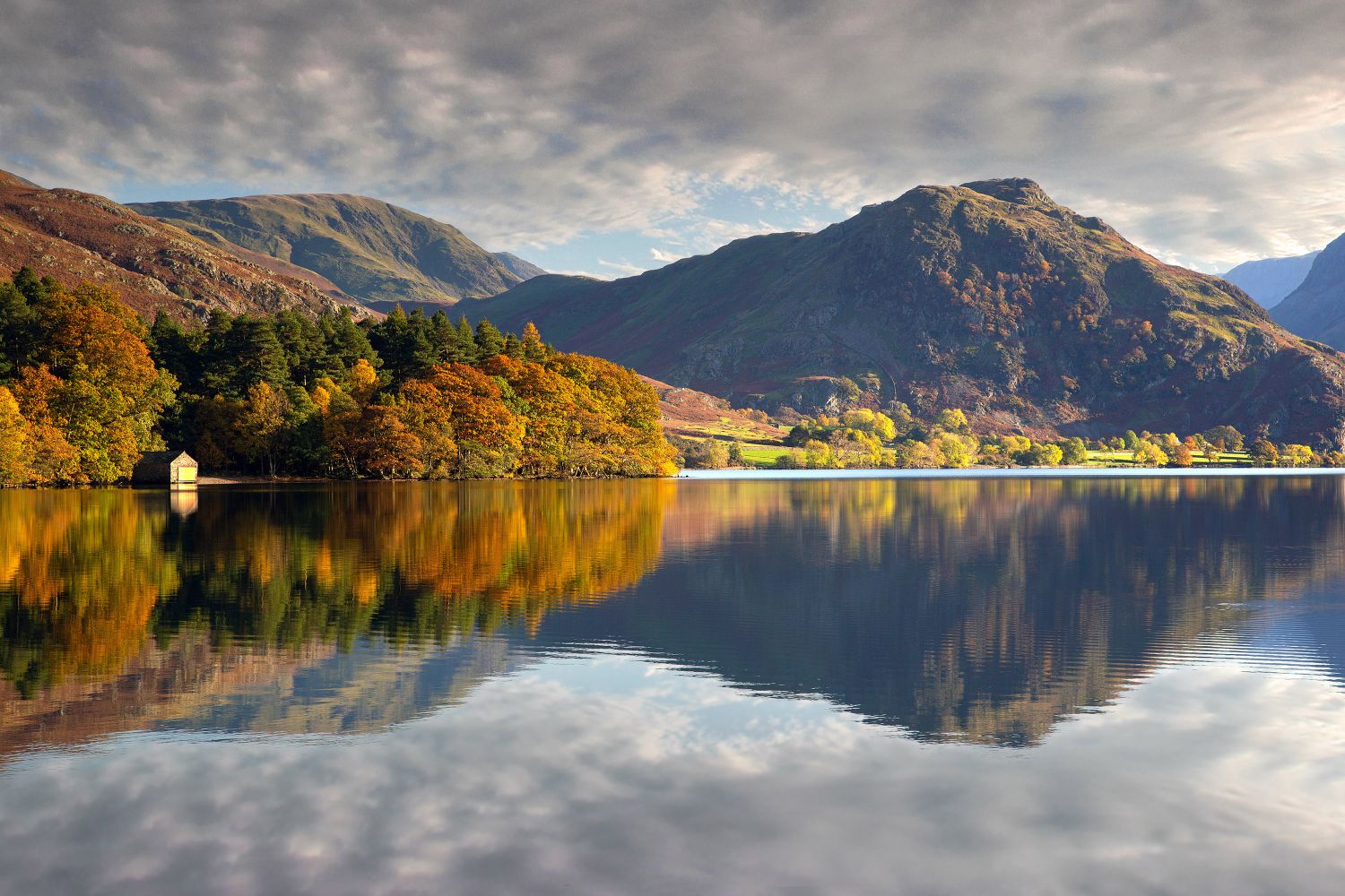 Autumn at Crummock Water by Martin Lawrence