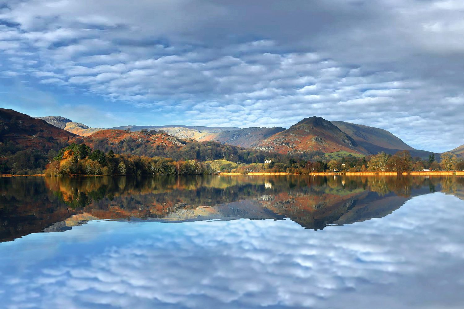 Autumn colours below The Lion and The Lamb by Martin Lawrence Photography