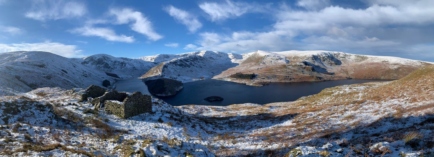Haweswater and Kidsty Pike from The Old Corpse Road to Swindale by Martin Lawrence