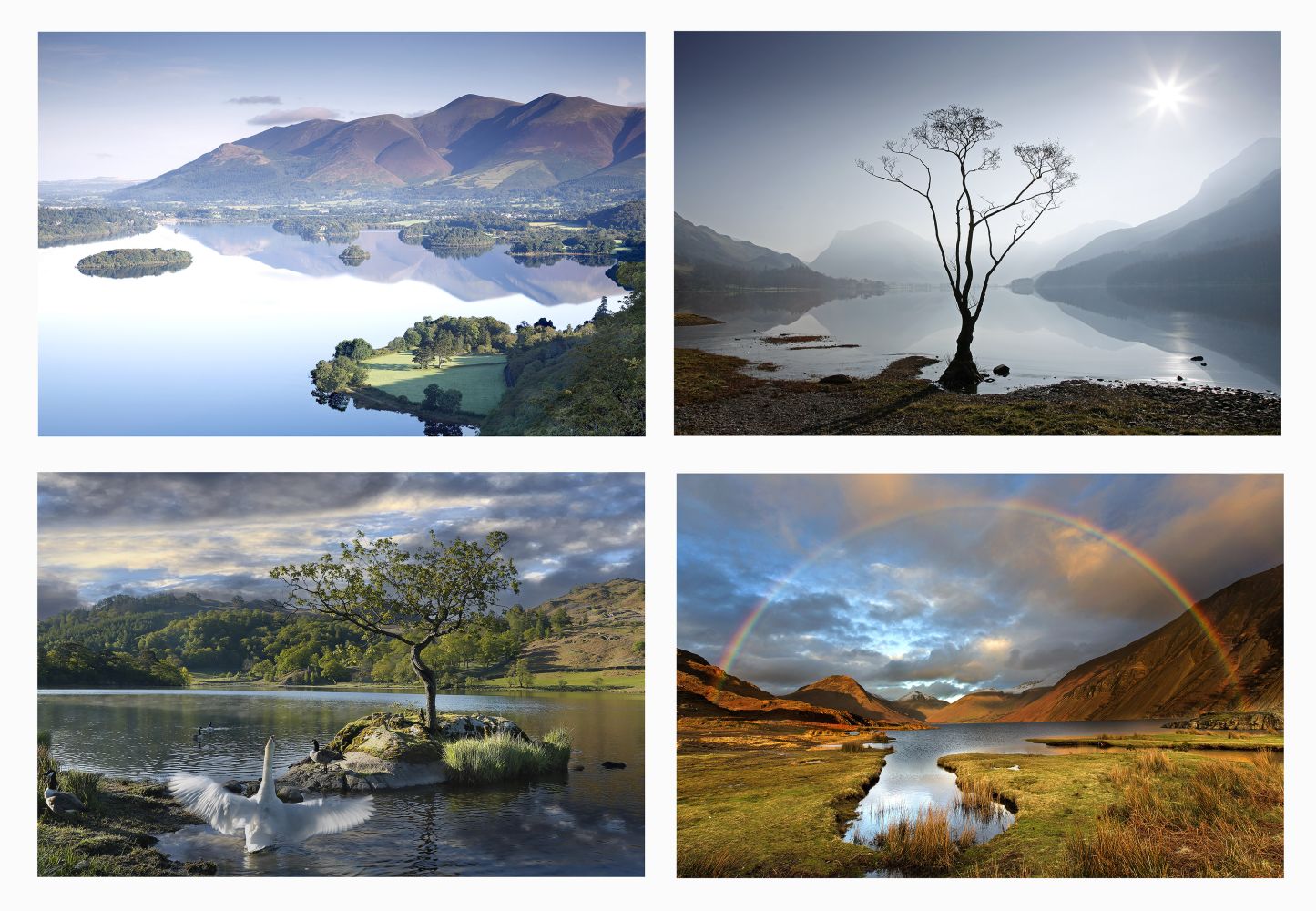 Lake District Lakes in a group of 4 by Martin Lawrence Photography