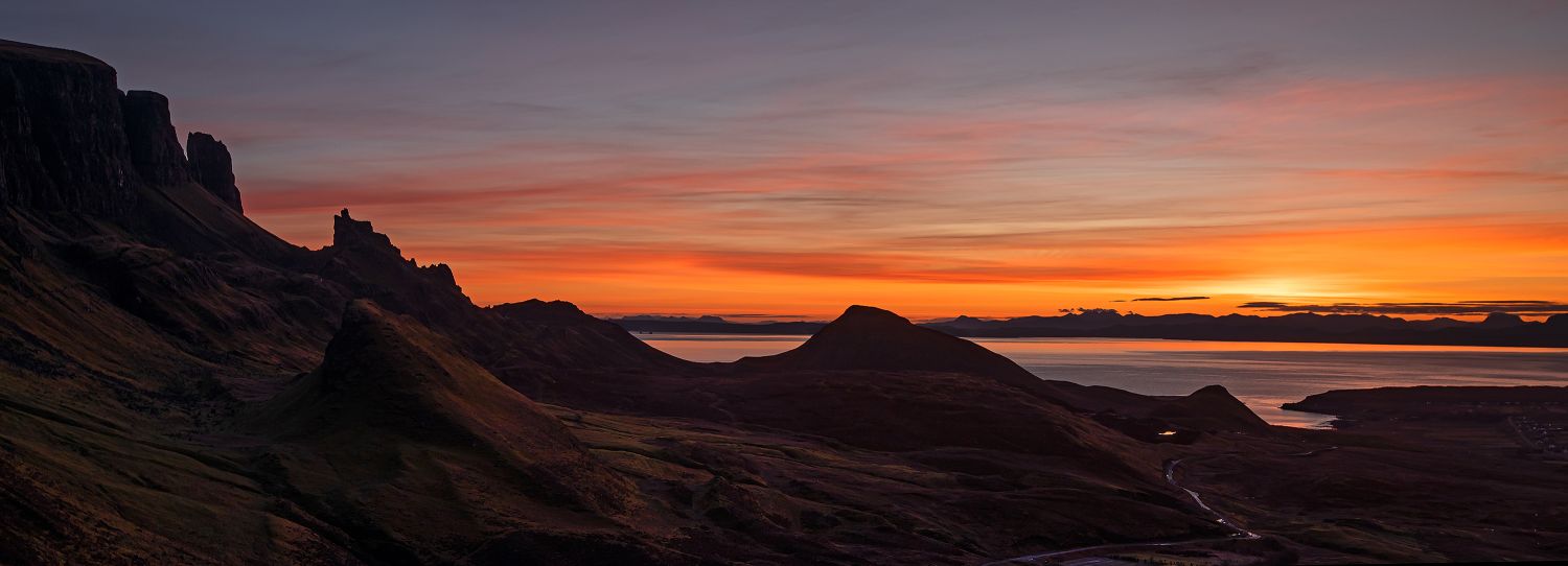 Sunrise at The Quiraing on the Isle of Skye by Martin Lawrence