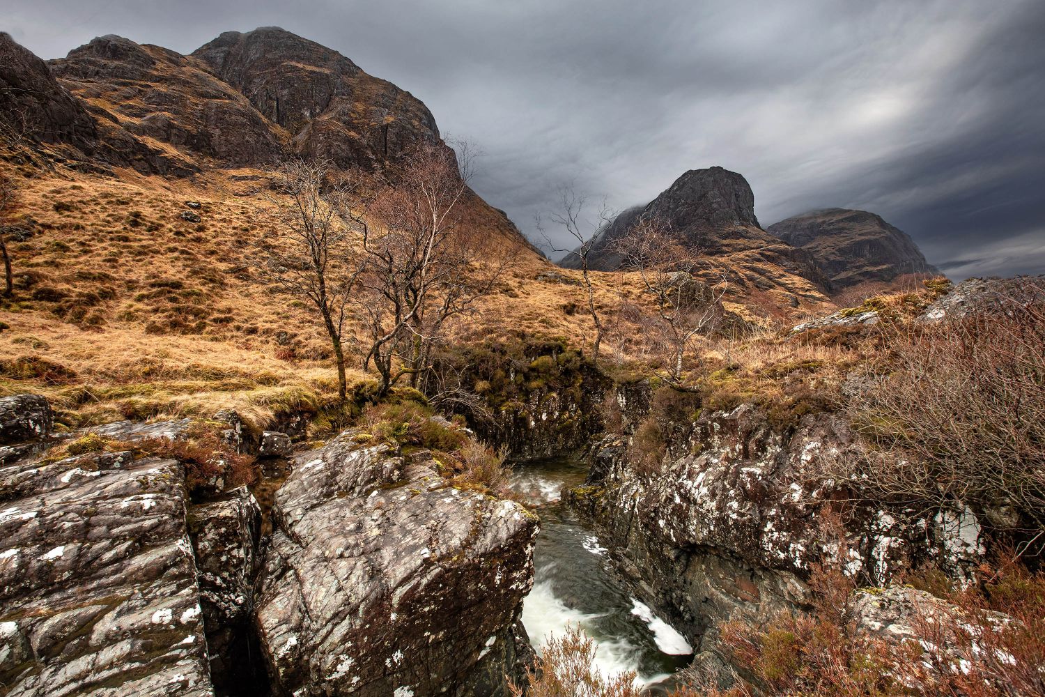 The Three Sisters of Glencoe by Martin Lawrence Photography