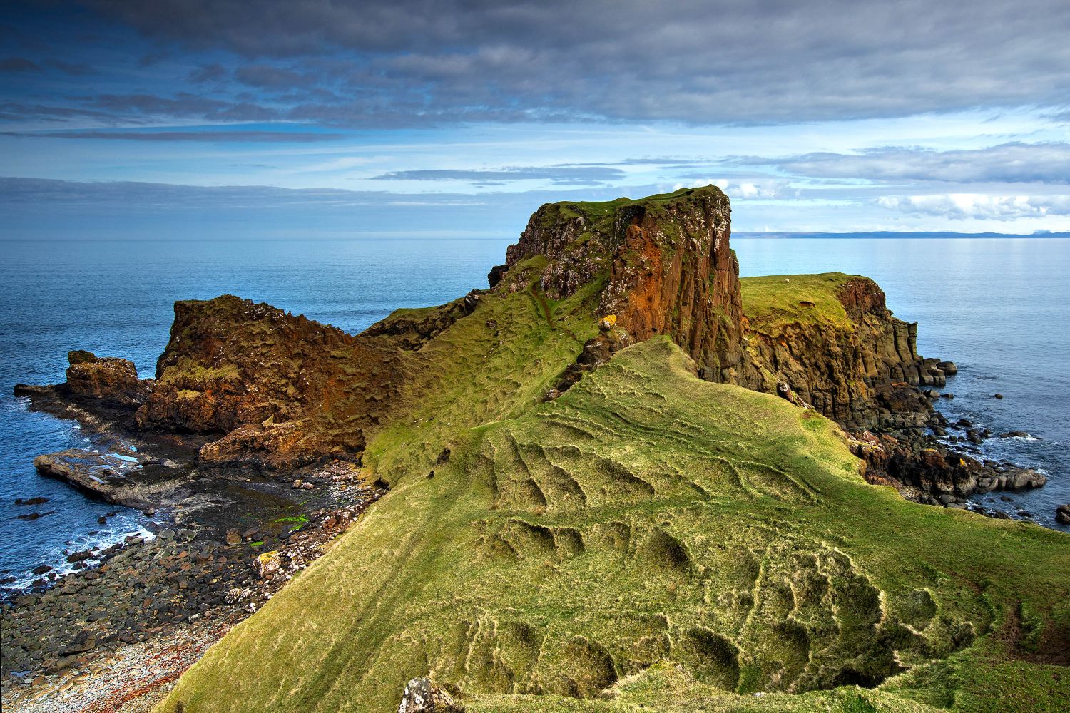 Brother's Point on the Trotternish Peninsula on The Isle of Skye by Martin Lawrence Photography