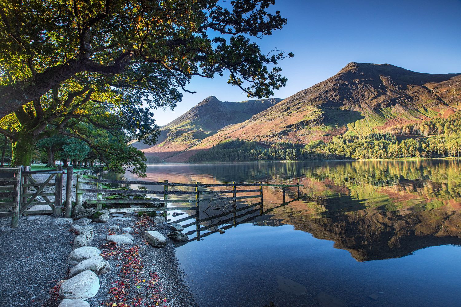 High Stile and High Crag above Buttermere by Martin Lawrence Photography
