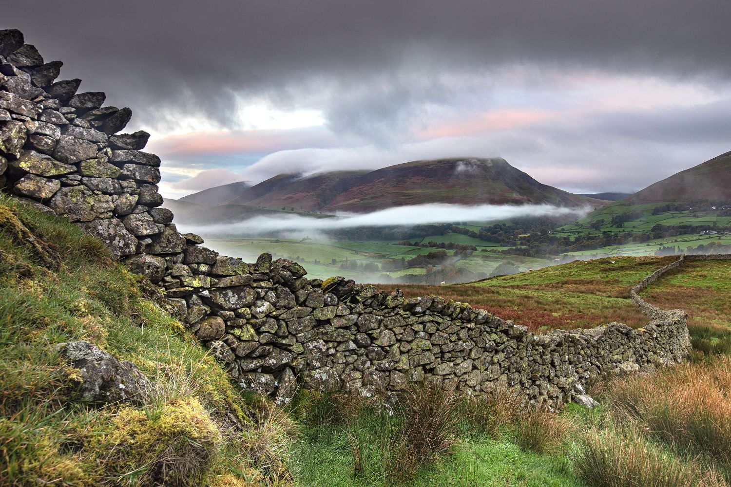 Skiddaw North of the Wall by Martin Lawrence Photography