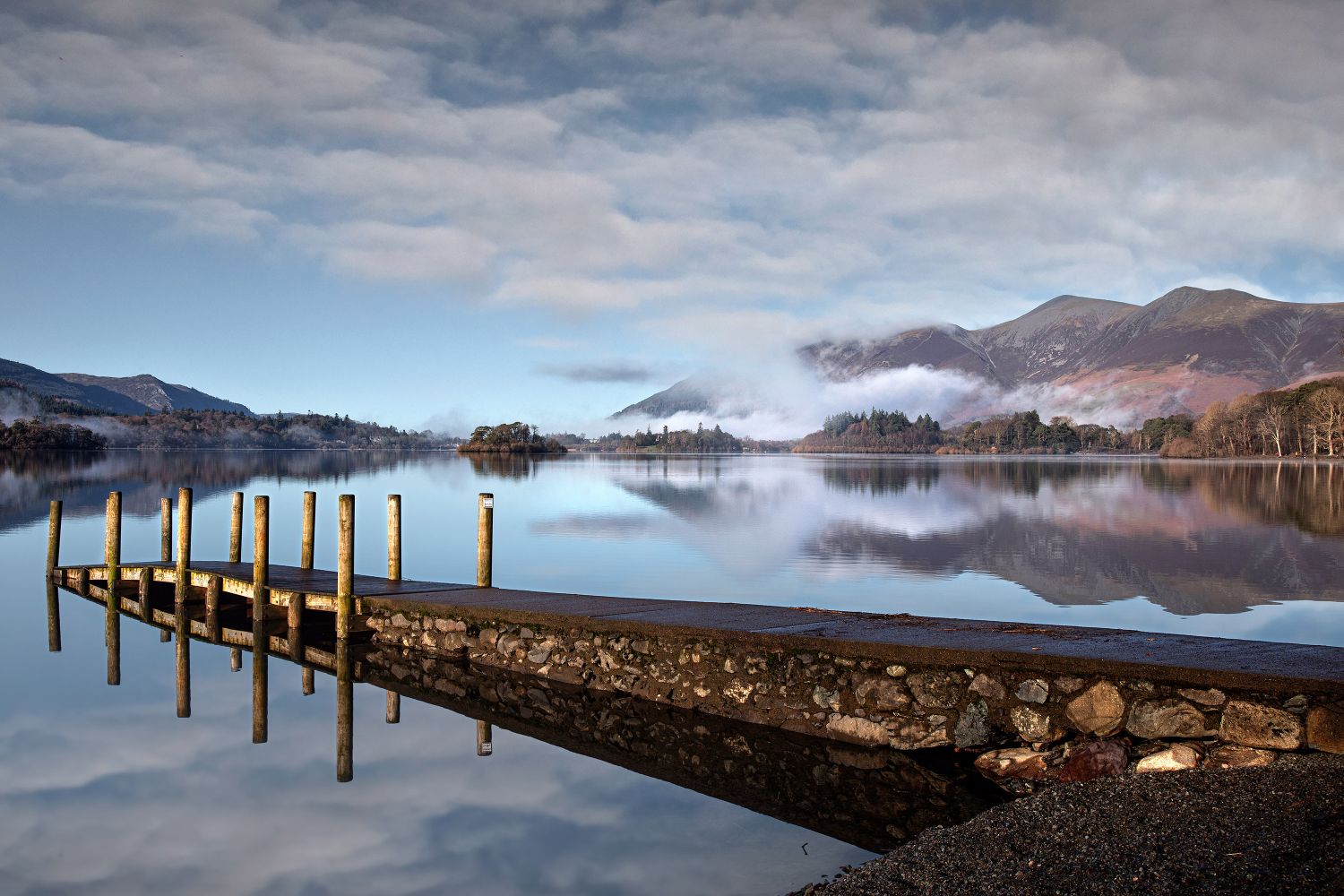 Ashness Jetty Derwentwater by Martin Lawrence Photography