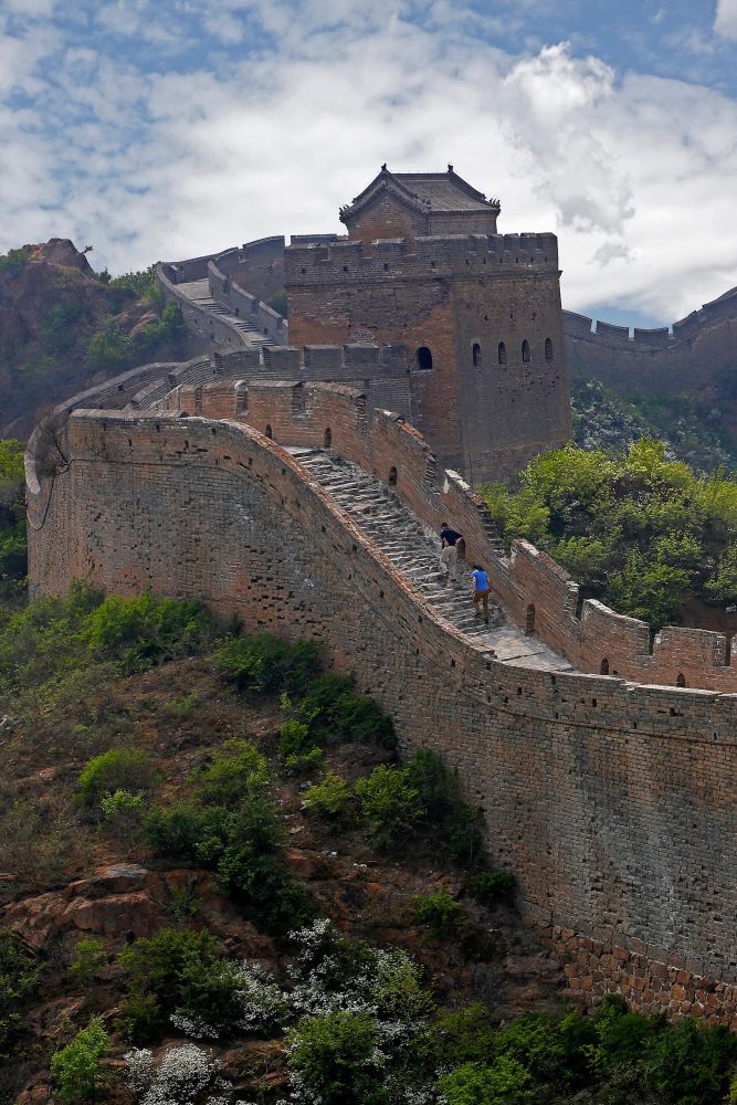 The Great Wall of China from Jinshanling