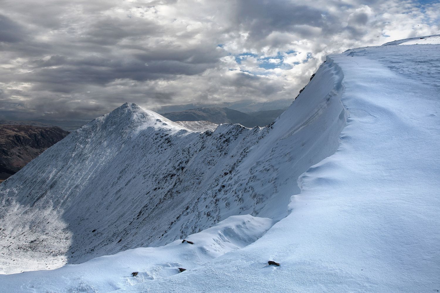 Catstycam and the Helvellyn Overhang