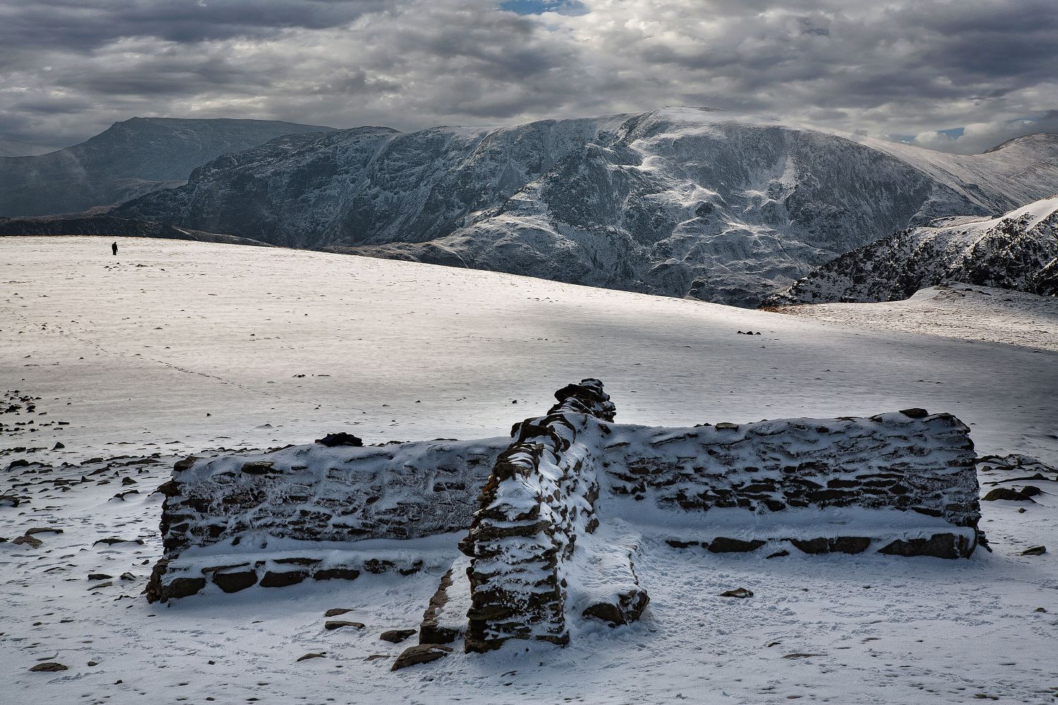 Helvellyn Summit by Martin Lawrence Phoitography