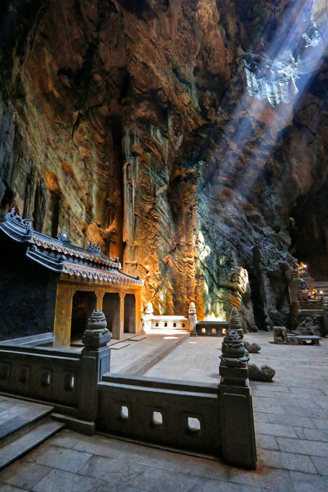 Hospital Cave at Marble Mountain Vietnam Hospital Cave at Marble Mountain Vietnam
