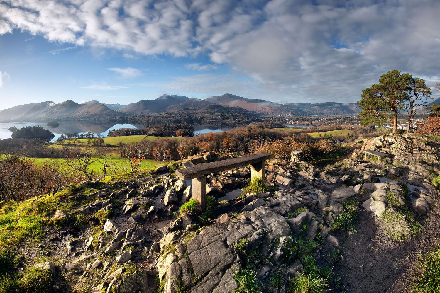 A perfect bench to enjoy a perfect view by Martin Lawrence Photography