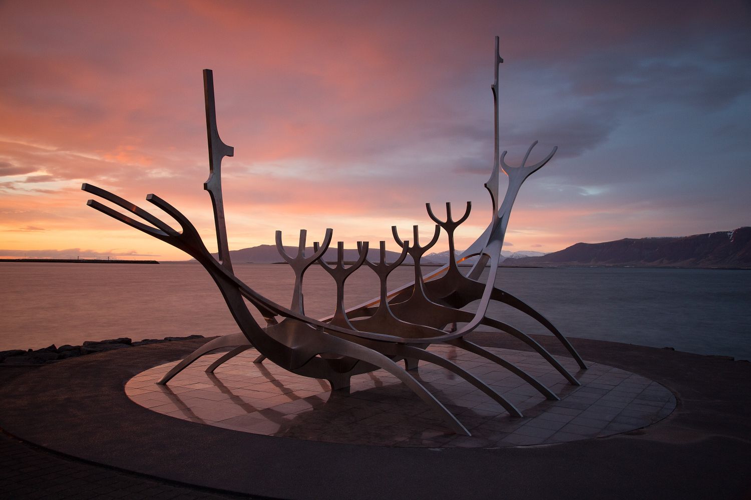 The Sun Voyager at Rejkjavik, Iceland