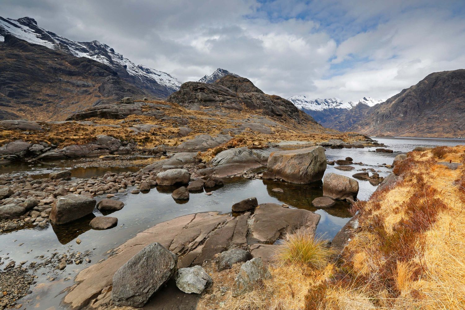 Loch Coruisk after taking a boat trip from Elgol