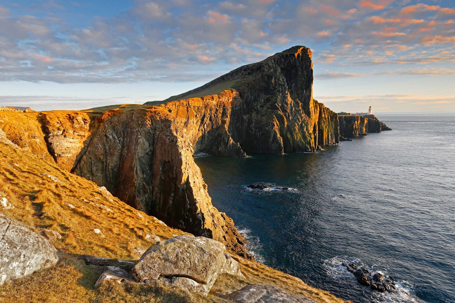 Neist Point Sunset on the tip of the Isle of Skye