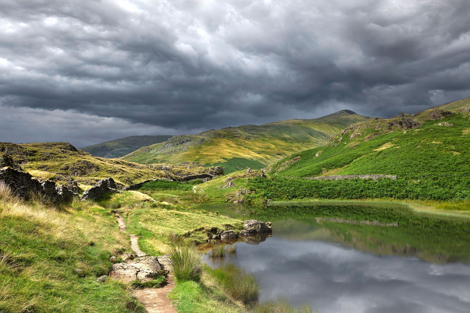 Alcock Tarn and High Rigg by Martin Lawrence Photography Alcock Tarn and High Rigg by Martin Lawrence Photography