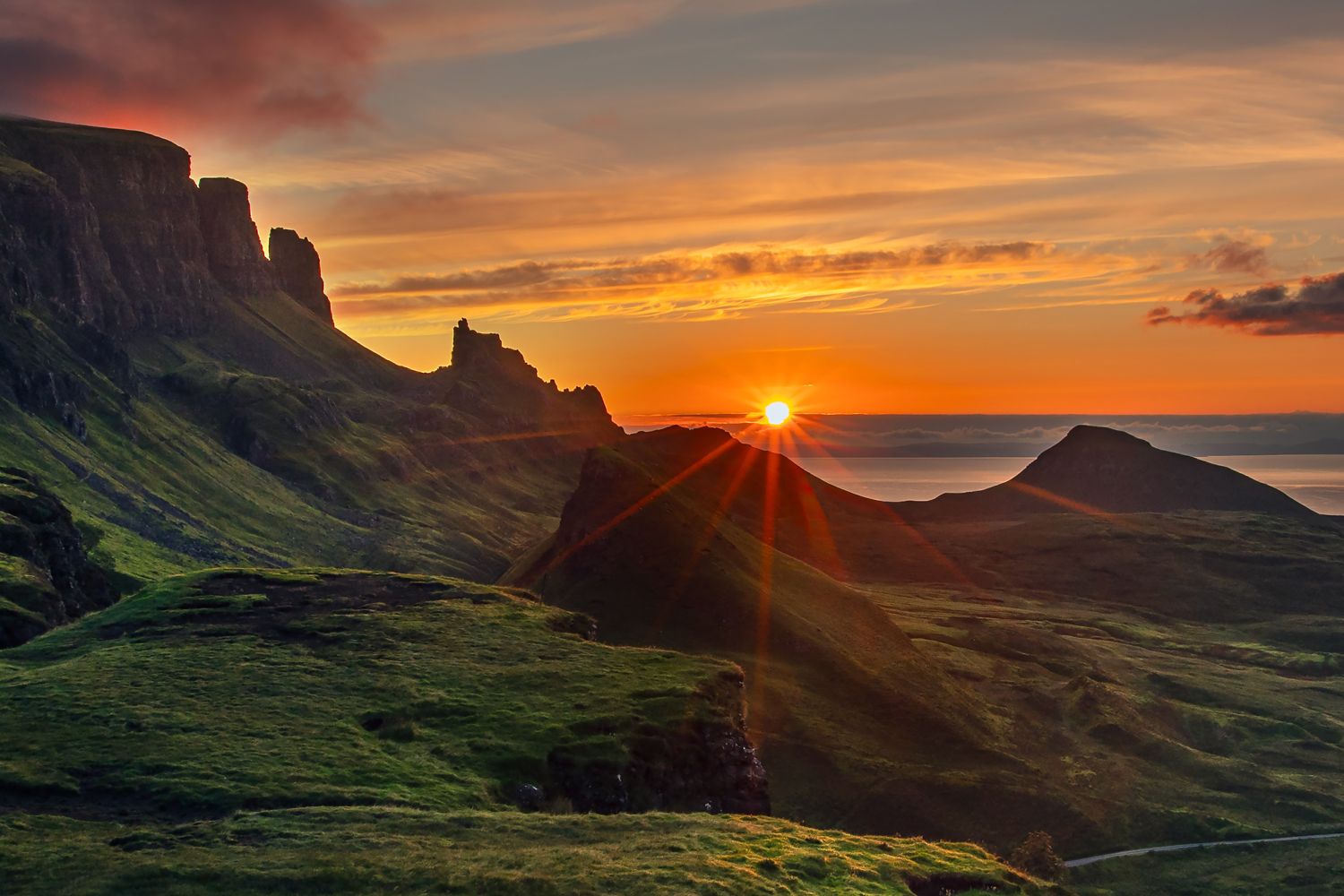 Sunrise through the Quiraing by Martin Lawrence Photography