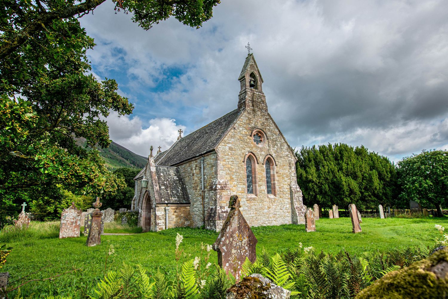 Summer sunshine on St Bega's Church by Martin Lawrence Photography Summer sunshine on St Bega's Church by Martin Lawrence Photography