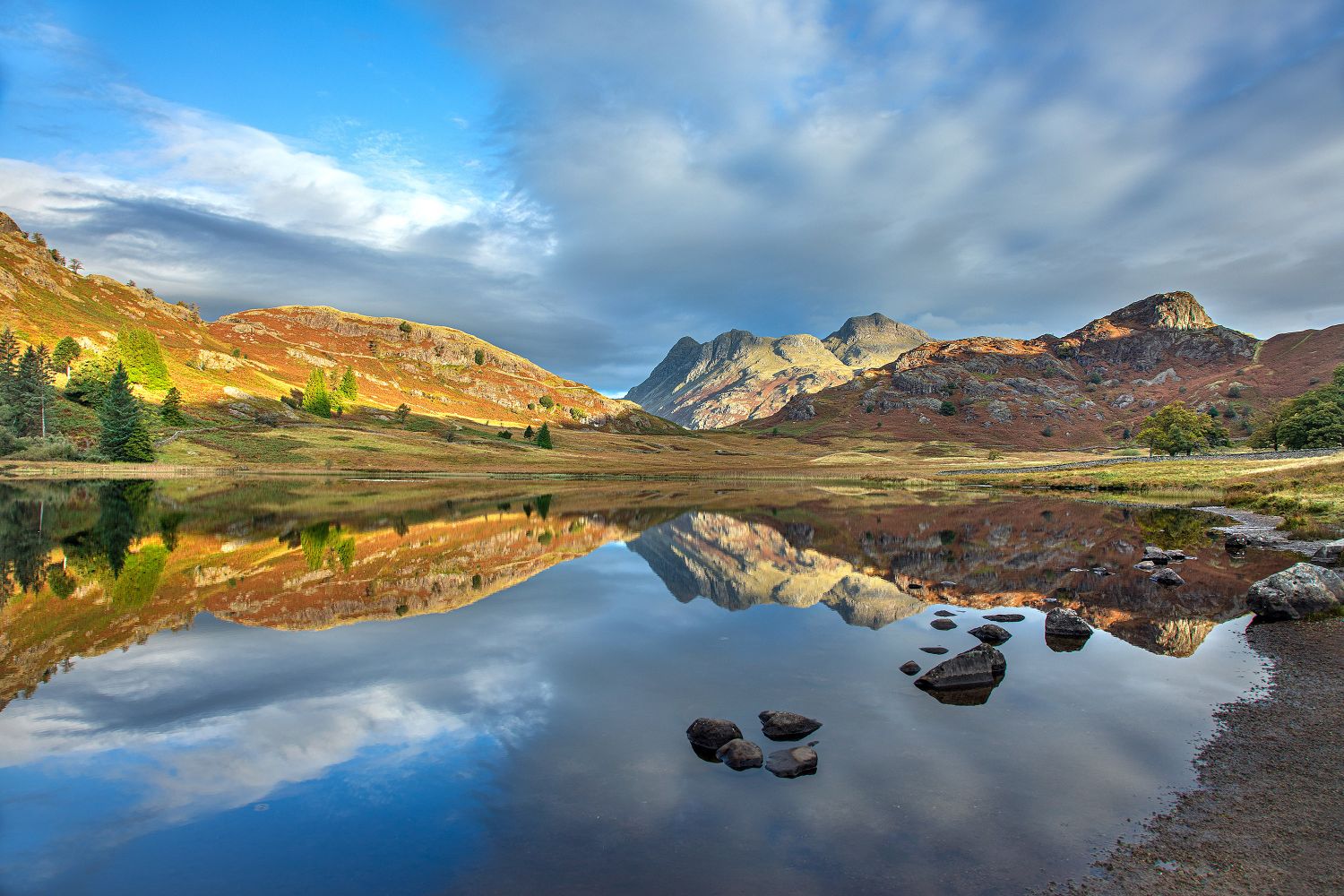 Early morning sunrise at Blea Tarn by Martin Lawrence Photography