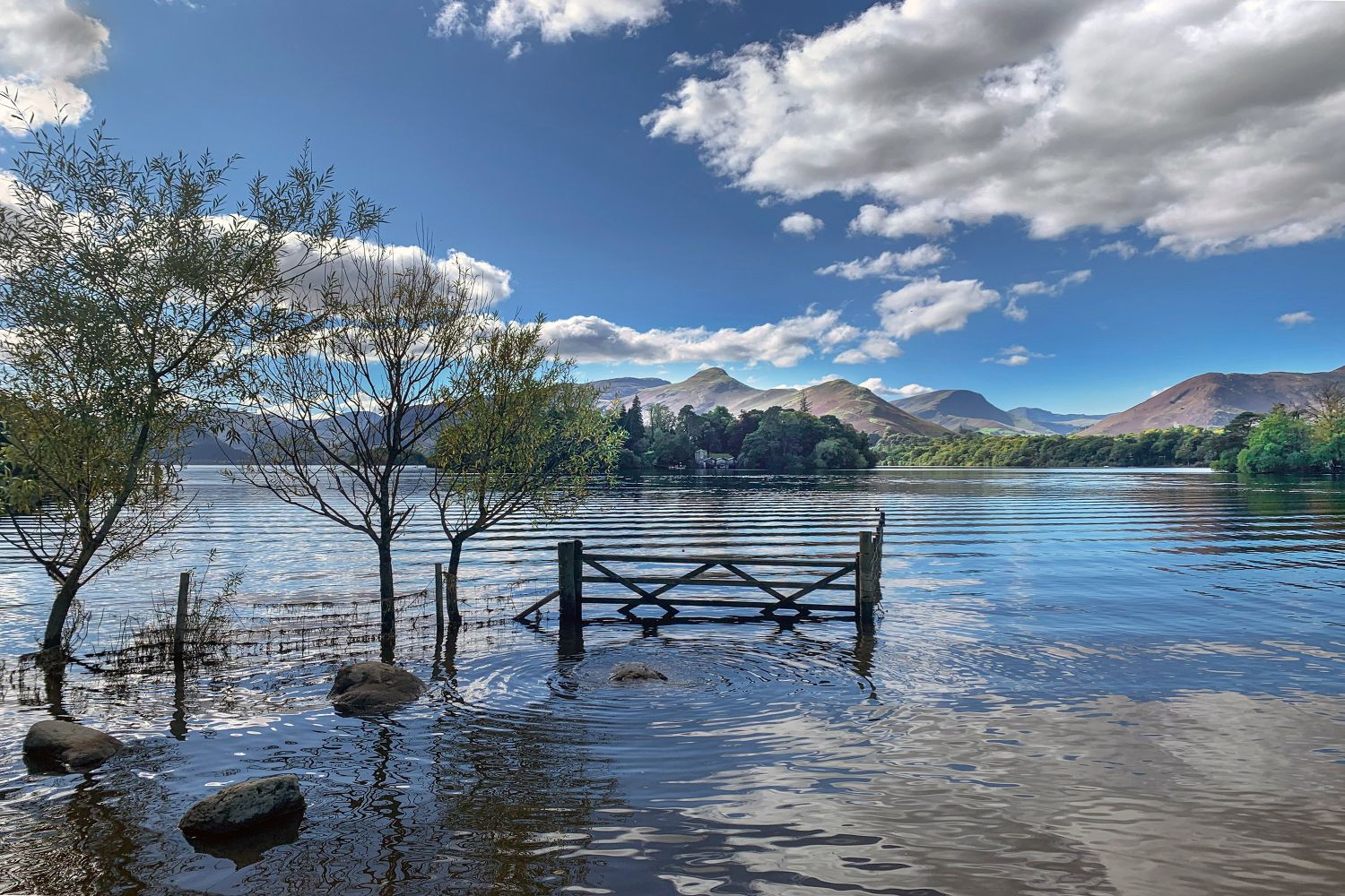 Circles and Shapes on Derwentwater by Martin Lawrence Photography