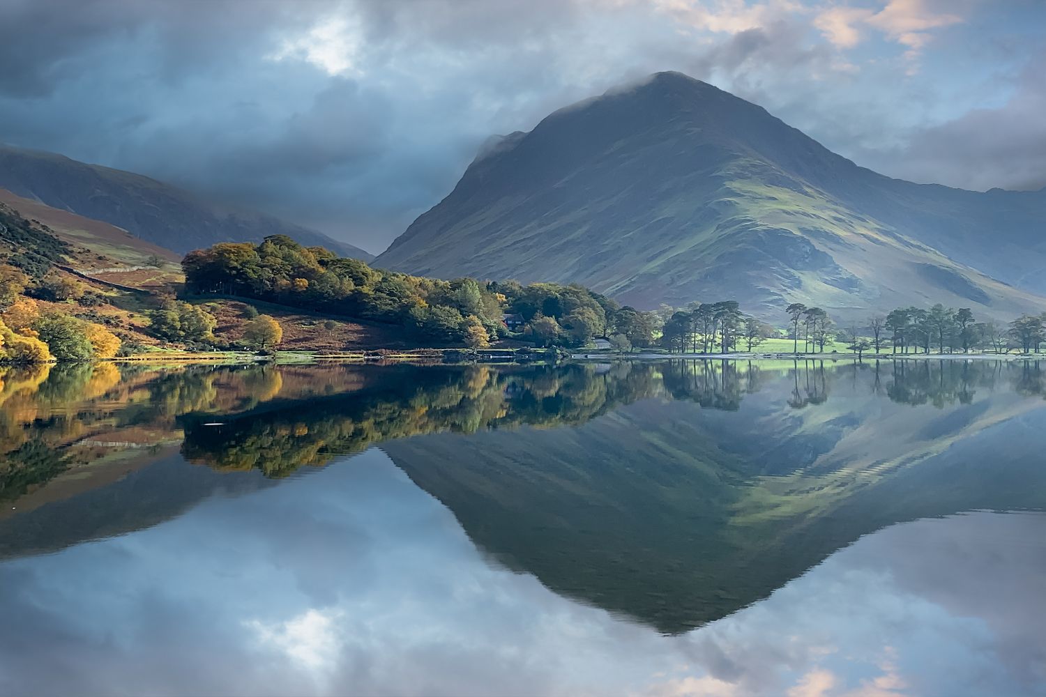 Autumn Light over Fleetwith Pike by Martin Lawrence Photography Autumn Light over Fleetwith Pike by Martin Lawrence Photography