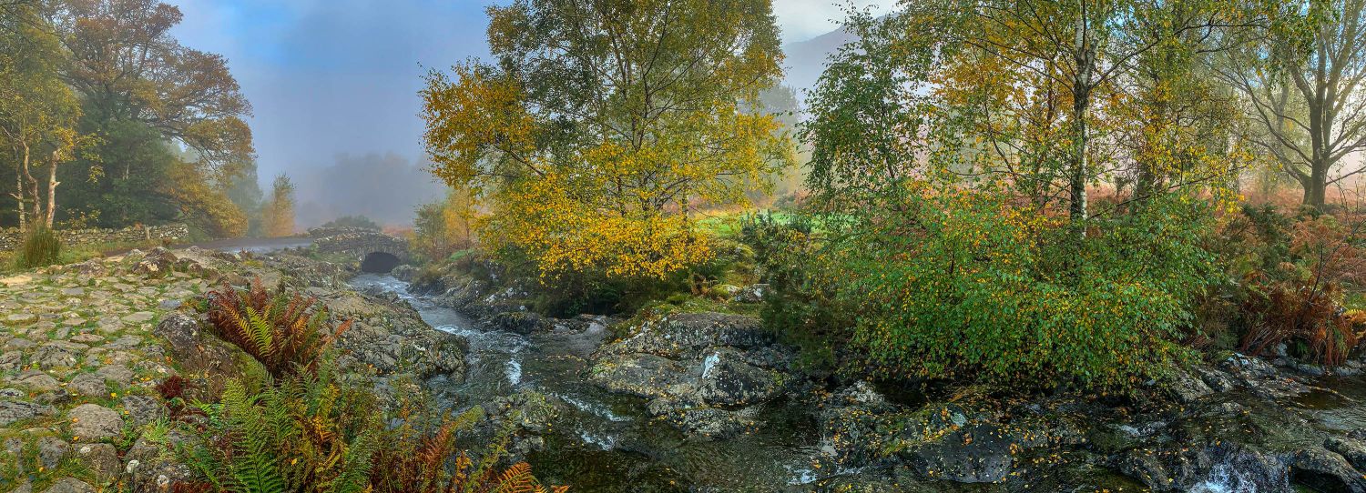 Ashness Bridge panorama by Martin Lawrence Photography Ashness Bridge panorama by Martin Lawrence Photography