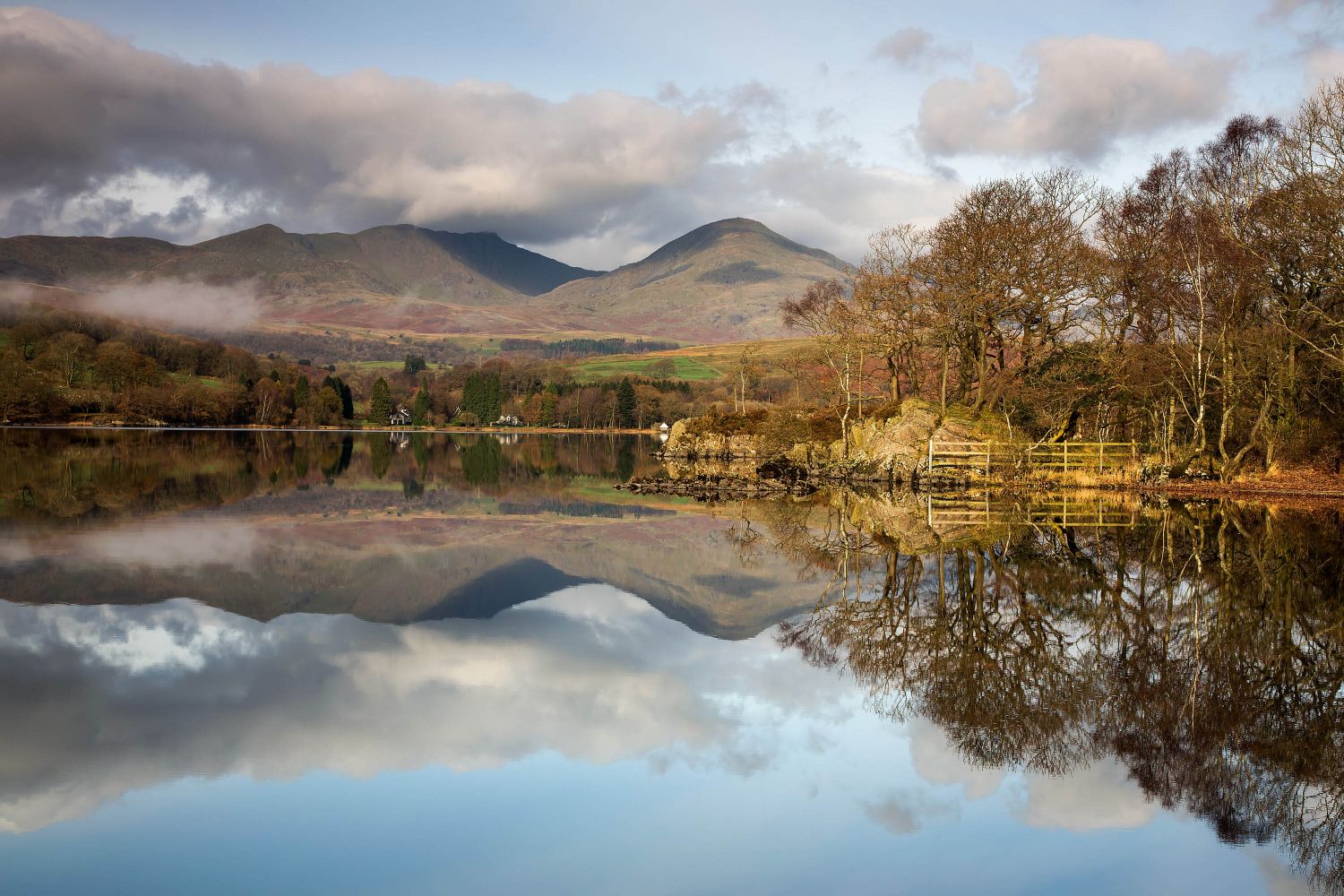 Mist below Coniston Old Man