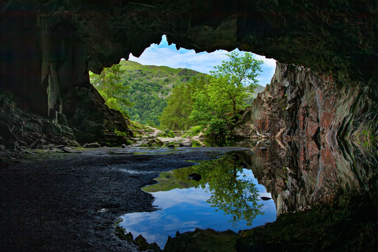 Rydal Cave by Martin Lawrence