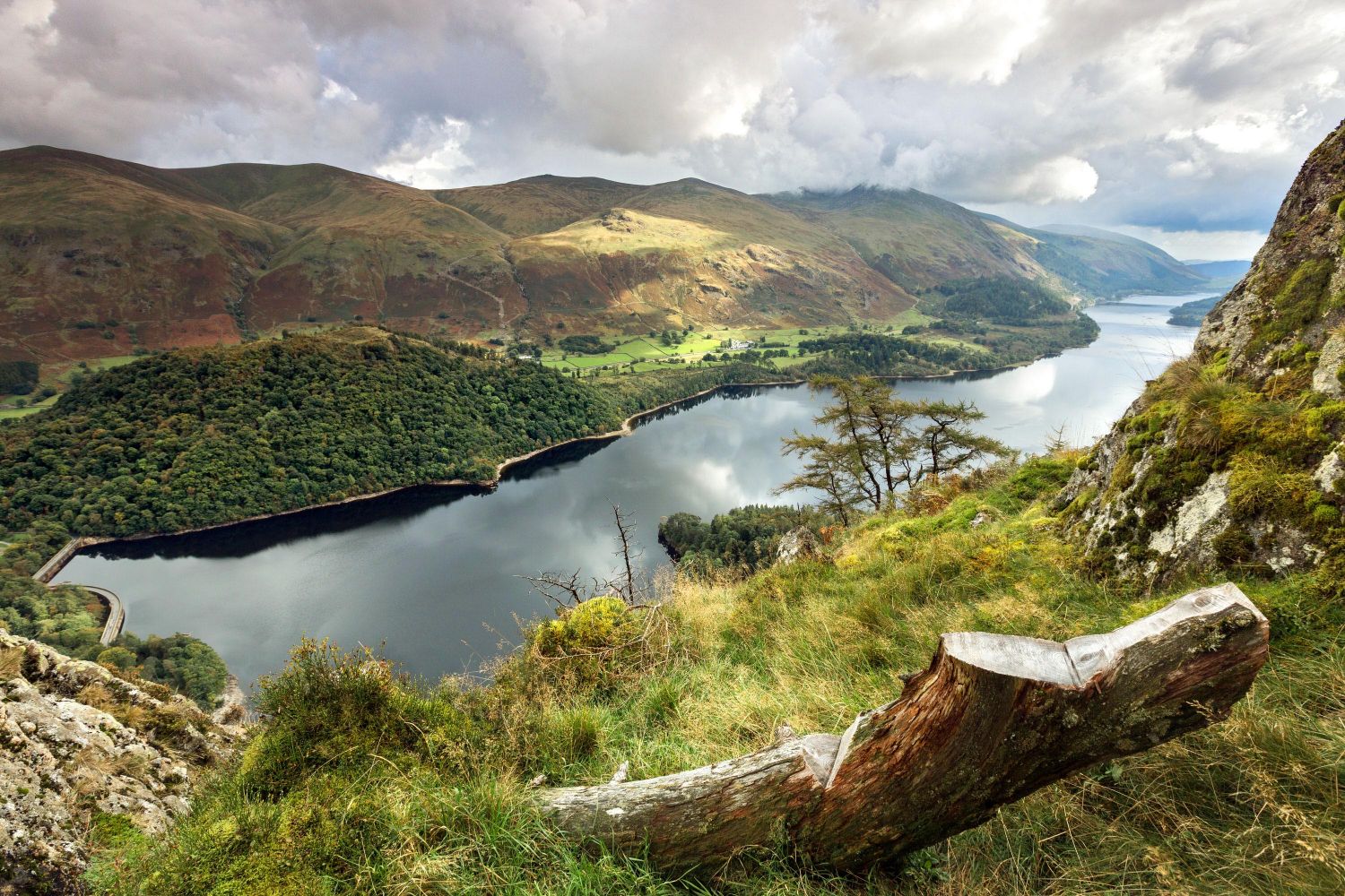 Helvellyn and Thirlmere from Raven Crag