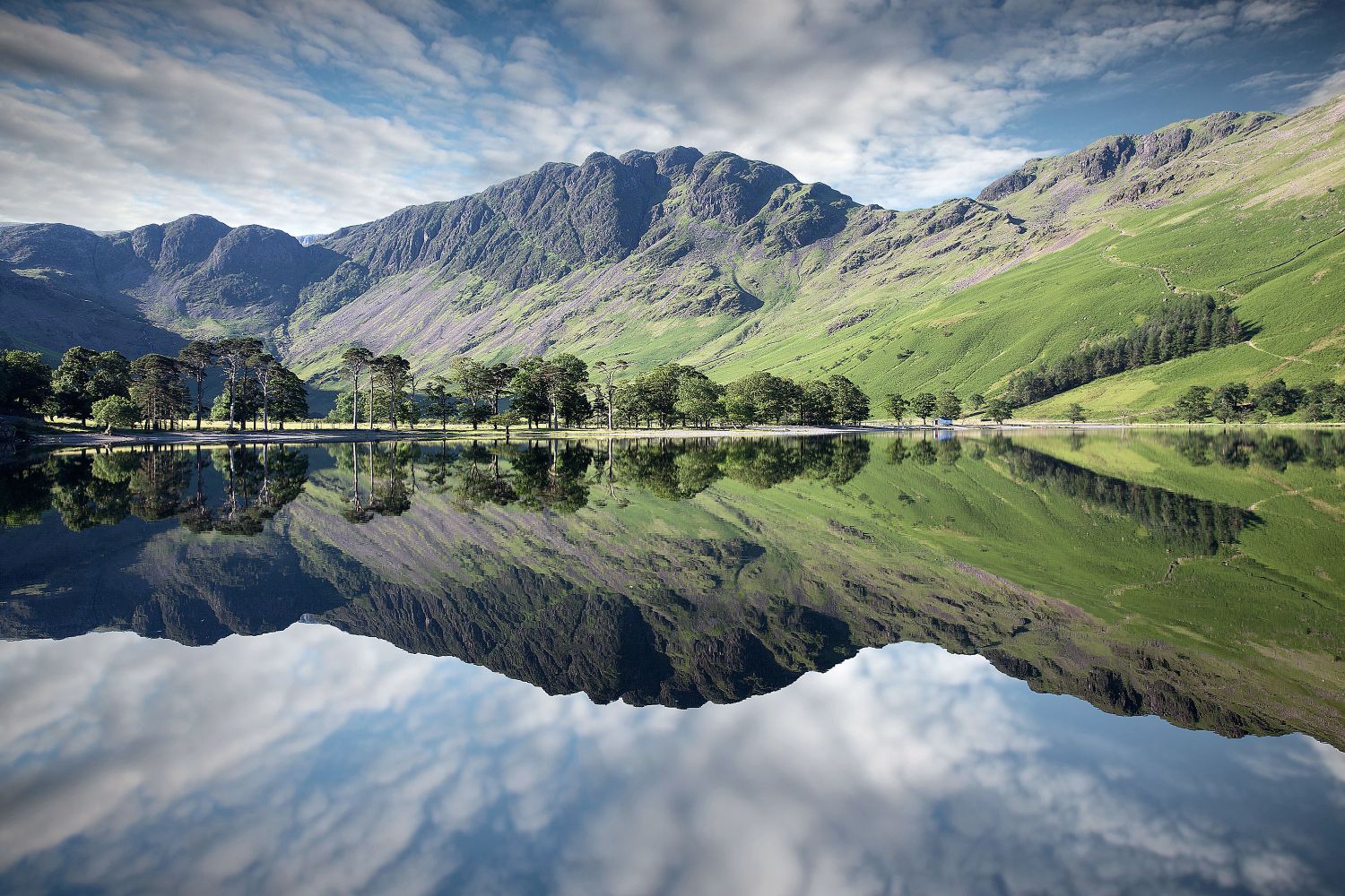 Reflections of Haystacks in Buttermere by Martin Lawrence