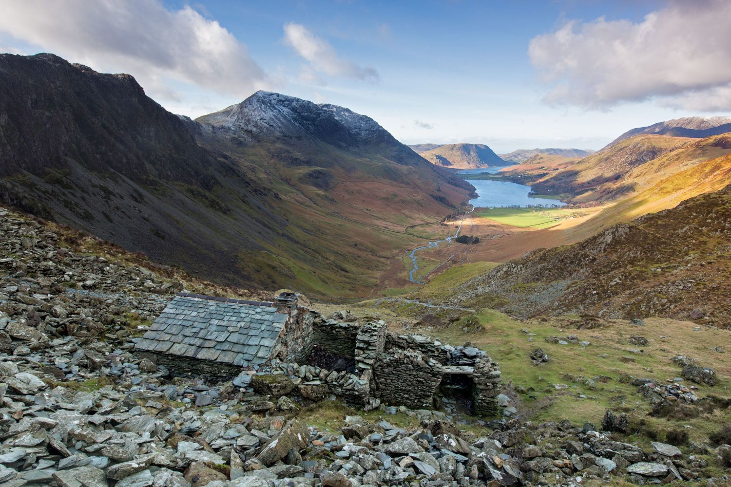 A view to die for from Warnscale Bothy