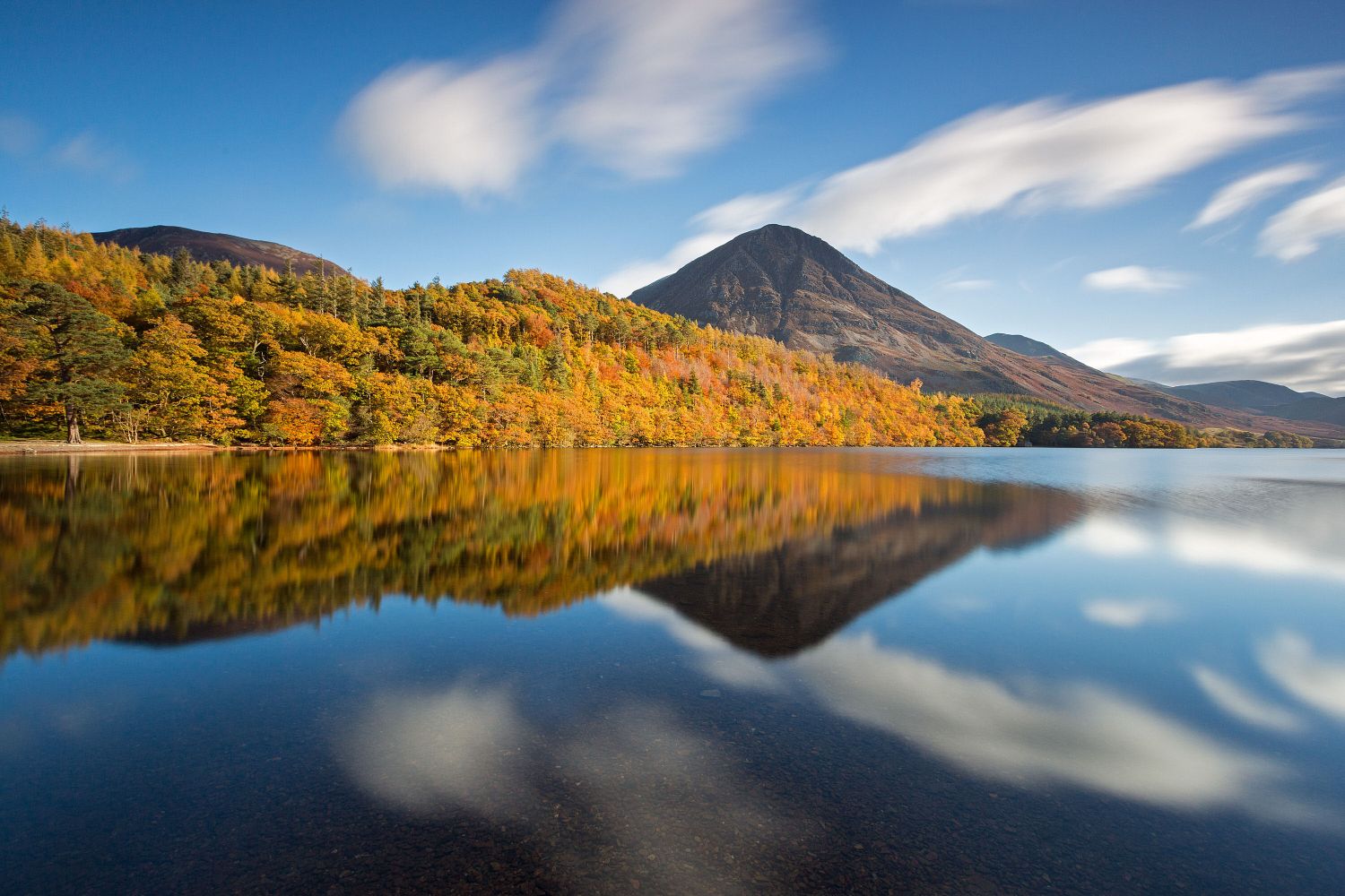 Autumn colours at Crummock Water