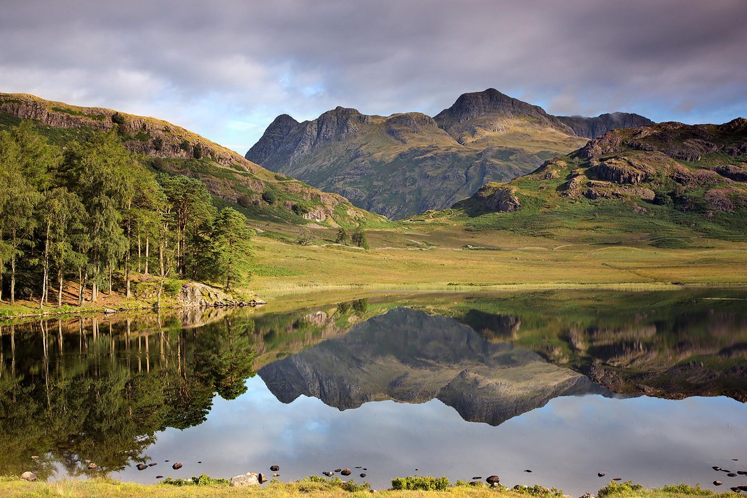 Langdale Reflections at Blea Tarn