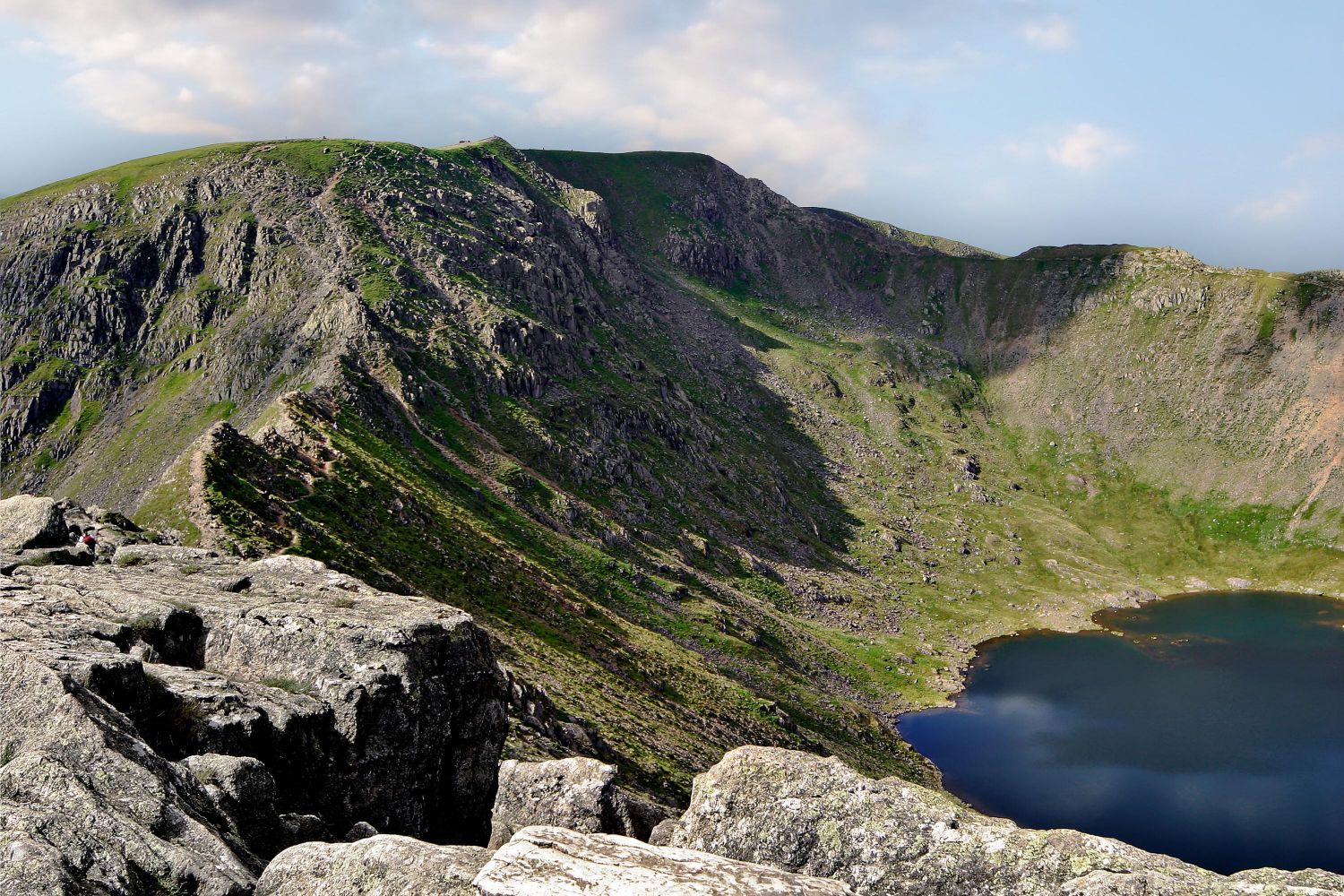 Red Tarn and Striding Edge Helvellyn