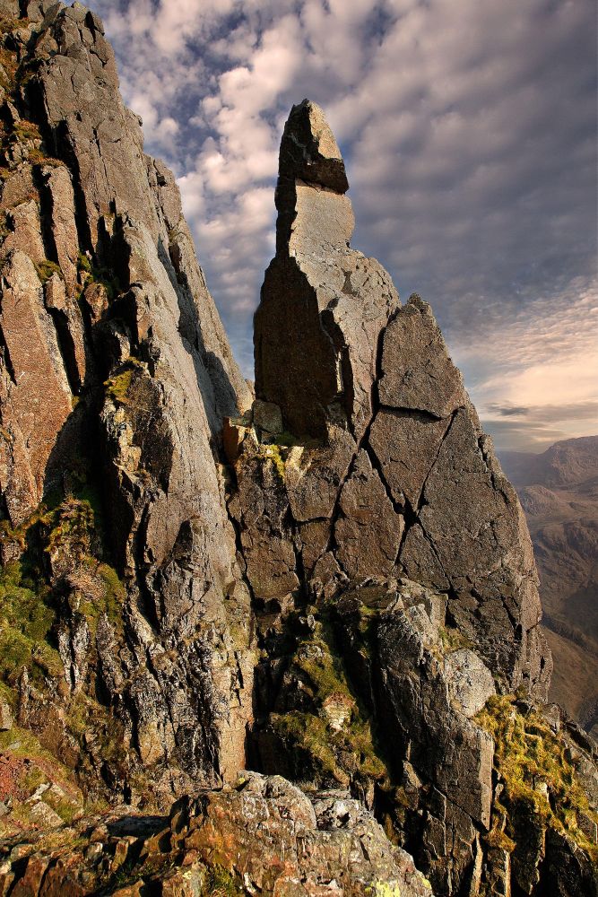 Napes Needle below Great Gable by Martin Lawrence