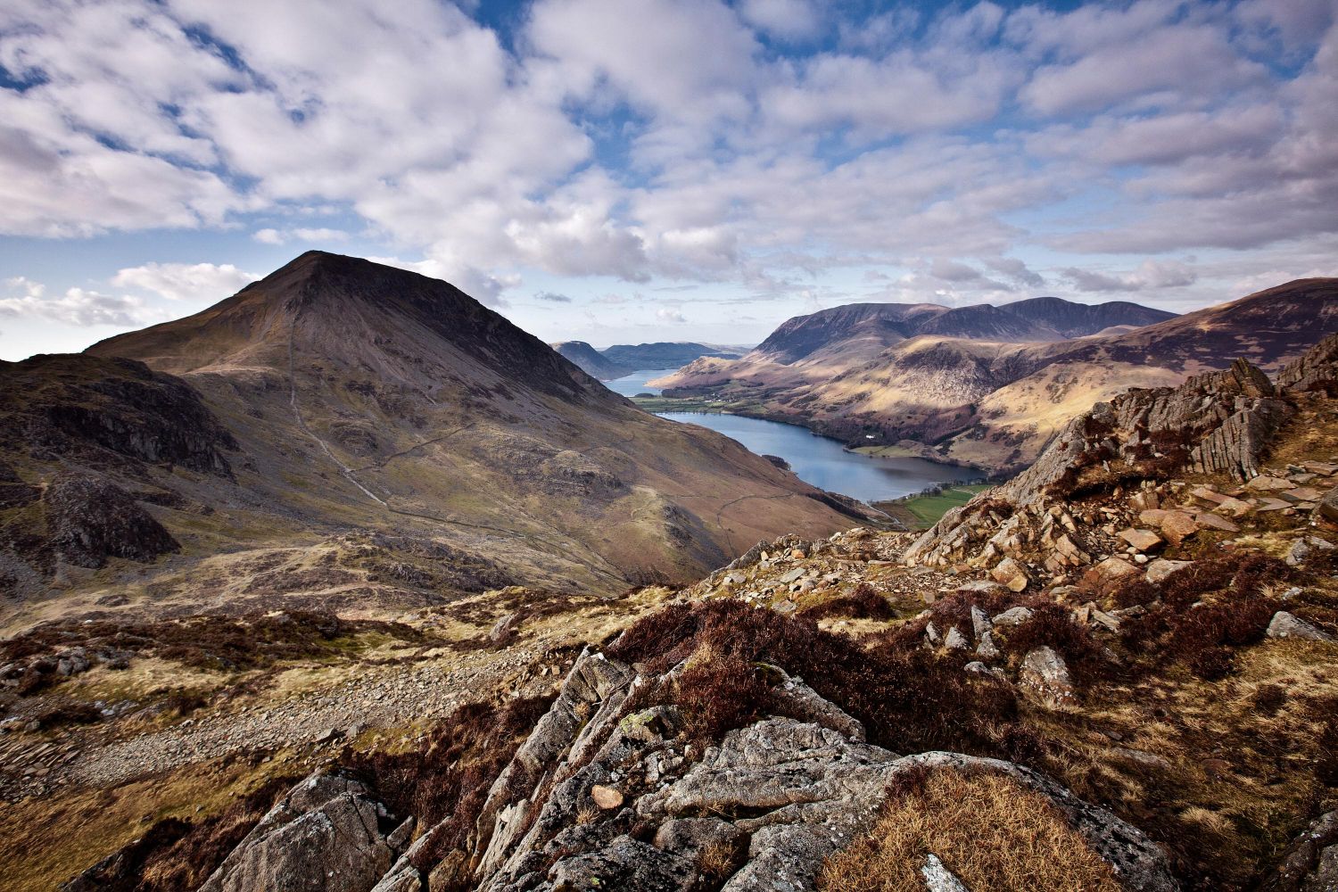 High Crag from the summit of Haystacks