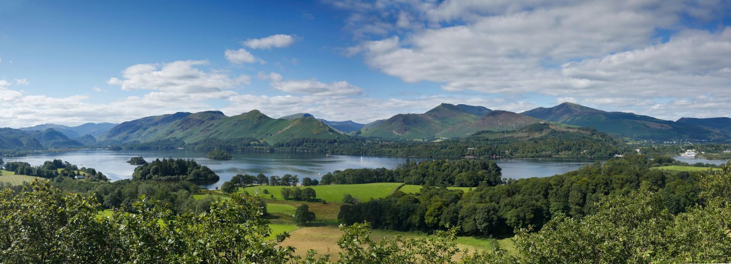 Catbells and Derwentwater from Castlehead