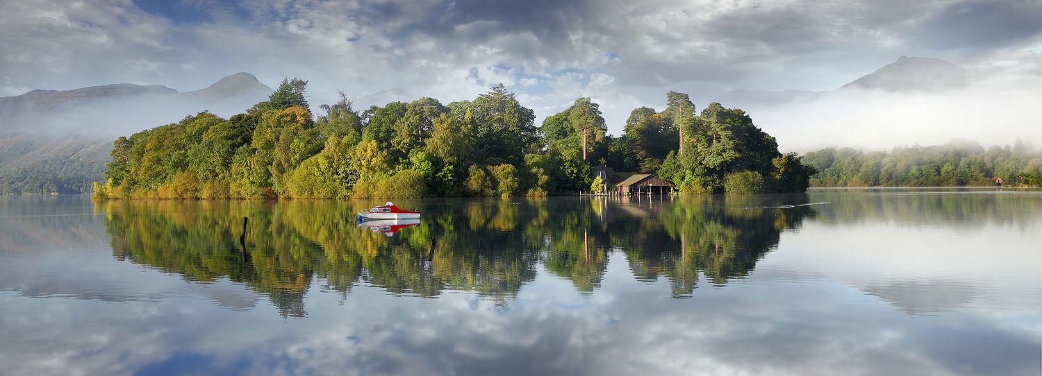  Early morning reflections of Derwent Isle - by Martin Lawrence