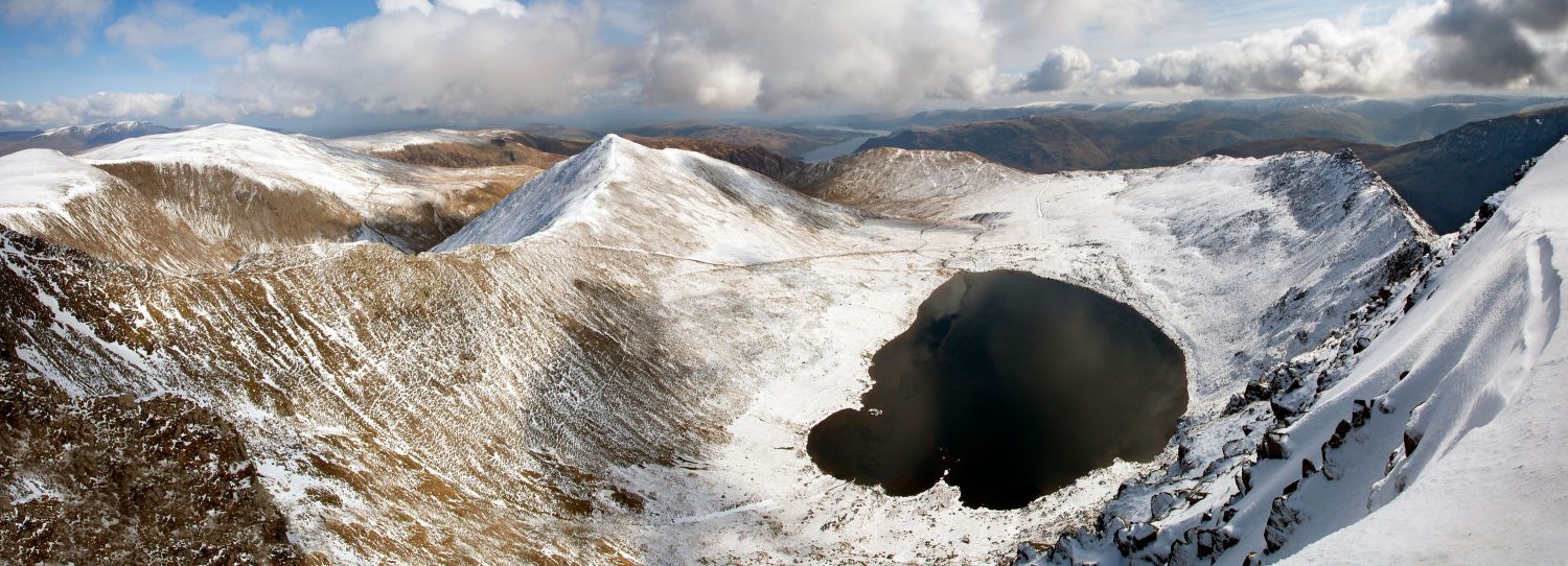 Striding Edge and Catstye Cam from Helvellyn